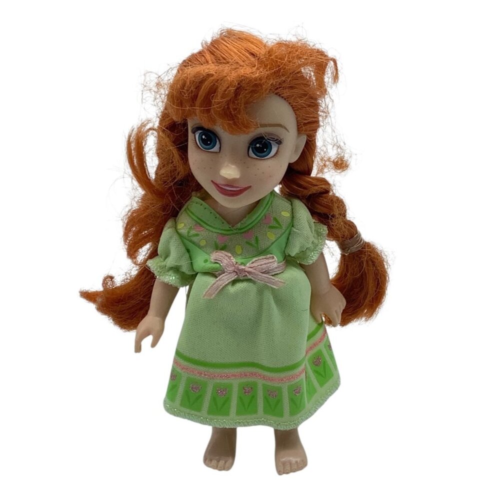 Disney Frozen Petite‎ Princess Anna Doll Figure Jakks Pacific 6"
